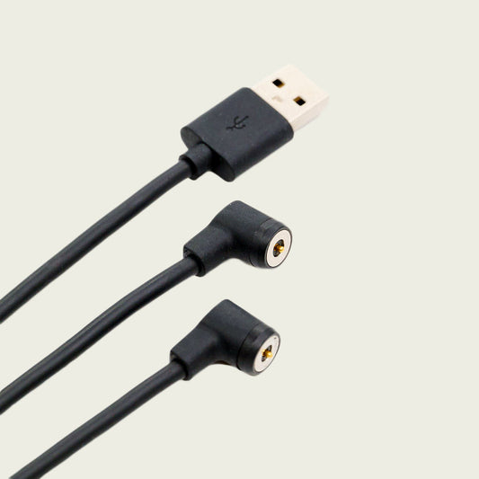 Closeup of included charging cable