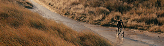 A rider ejoying Gravaa on his bike.
