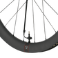 A detailed image of the valve from the Gravaa x Reserve 40|44 GR Wheelset, a key part of the Gravaa system.